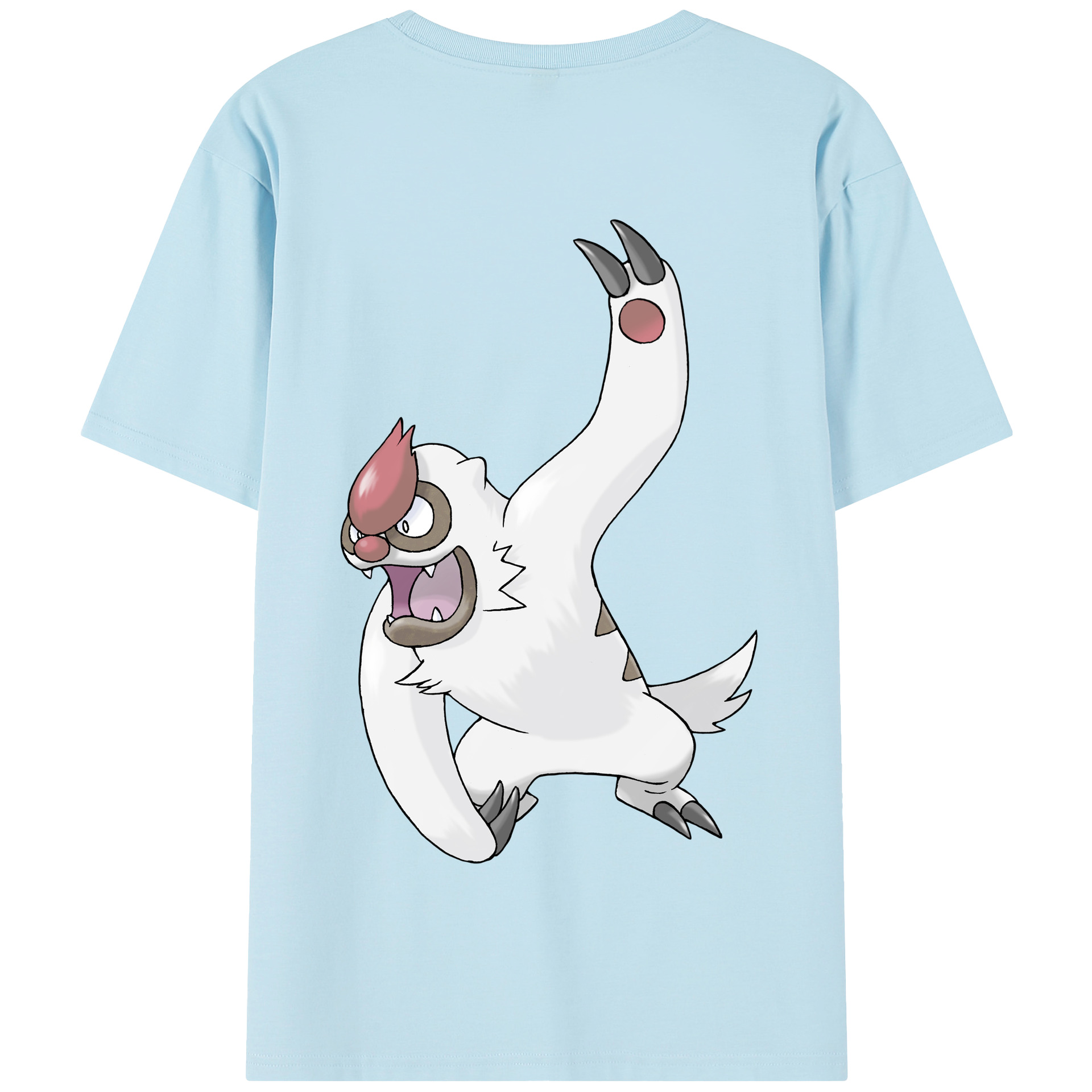（画像用） ポケットモンスター Pokémon 綿100％半袖Tシャツ（背面プリント）
